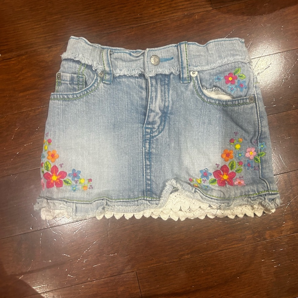 the children’s place denim skirt